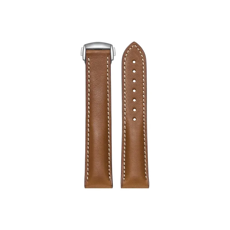 IStrap Omega Compatibility Watch Band 18/19/20/21mm Genuine Leather Material-7