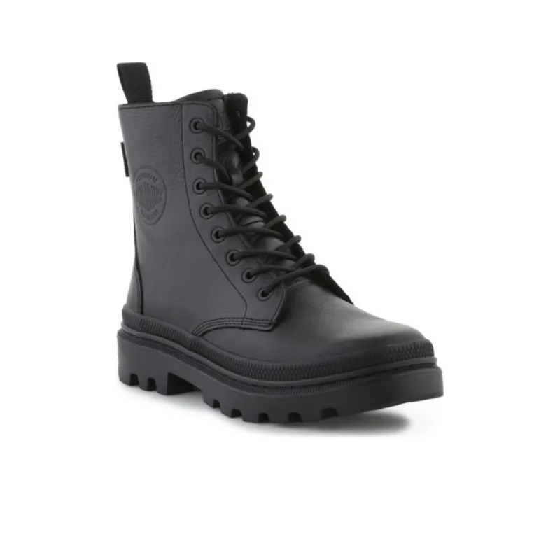 Palladium Off Leather Short Chelsea Boots Women's Black-1