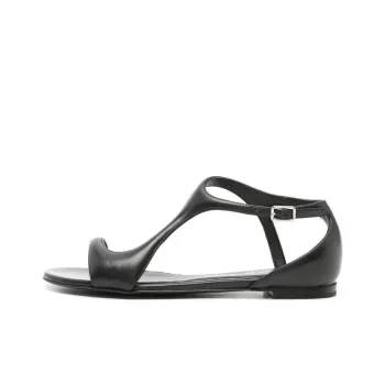 Alexander McQueen Leather Flat Sandals Women's