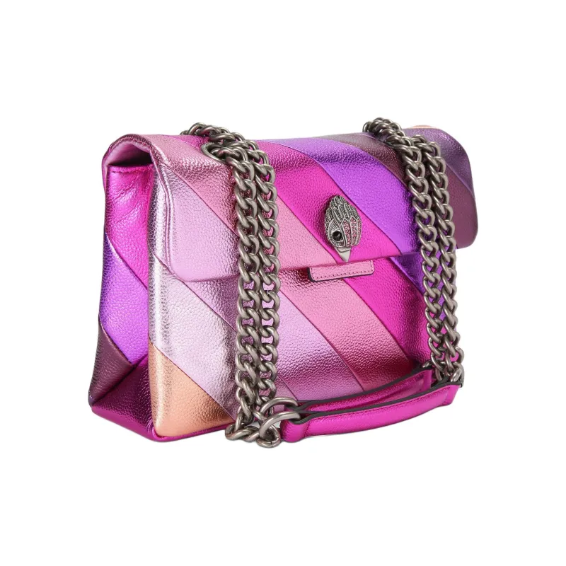Kurt Geiger London Leather Handbag Shoulder Bag Crossbody Bag Women's Pink-1