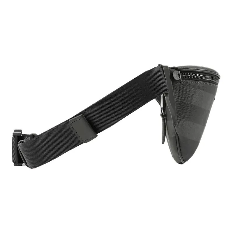 Burberry Thermoplastic Polyurethane Fanny Pack Mini Men's Charcoal-1