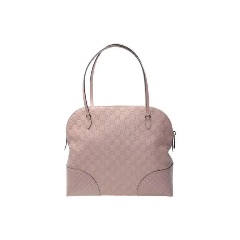 GUCCI Cow Leather Shoulder Bag Crossbody Bag Women's Pink-2