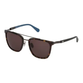 CarolinaHerrera Square Sunglasses Men's Tortoiseshell