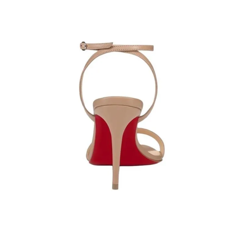 Christian Louboutin 85mm Loubigirl Leather Sandals Women's-3