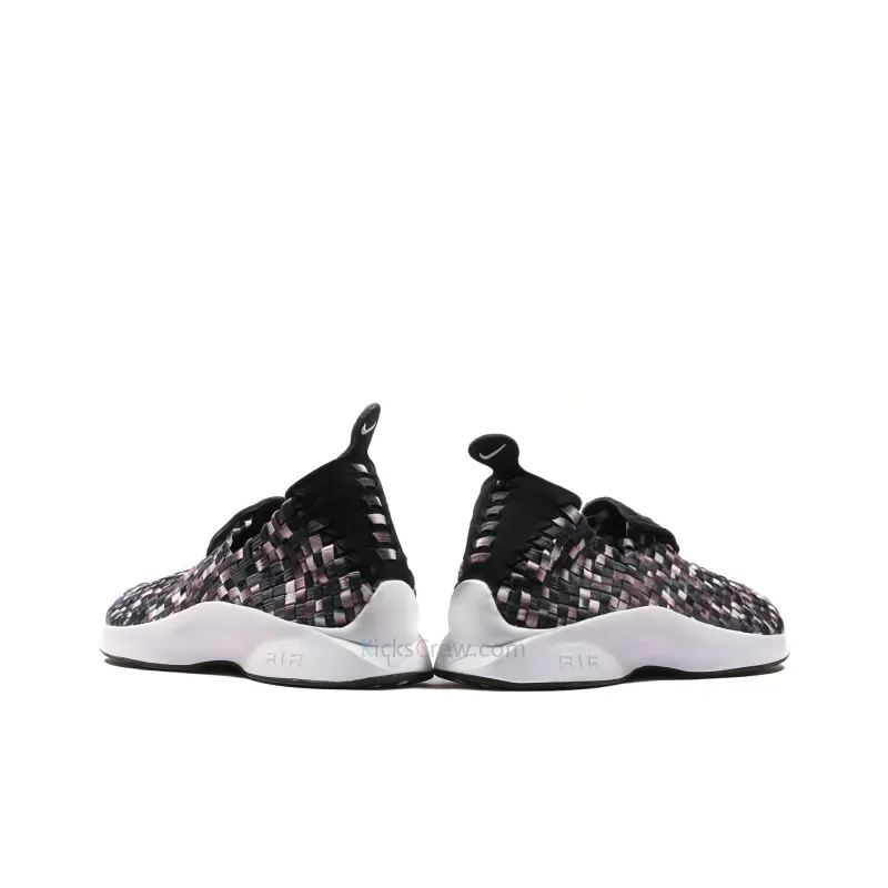 Nike Air Woven Premium Black White-2