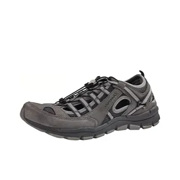 DECATHLON ODS NH150 Cushioning Anti-Slip Wear-Resistant Breathability Low-Top Hiking Shoes Men's Gray