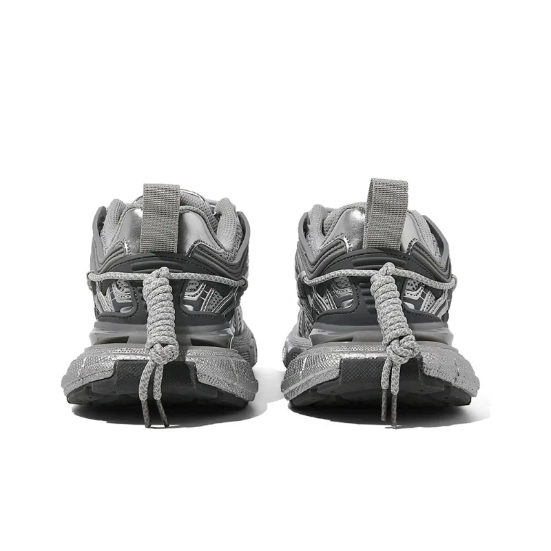 Masongarments Cage Series Abrasion Resistant, Breathable, Lightweight, Height Increasing Low Top Chunky Sneakers Unisex-49
