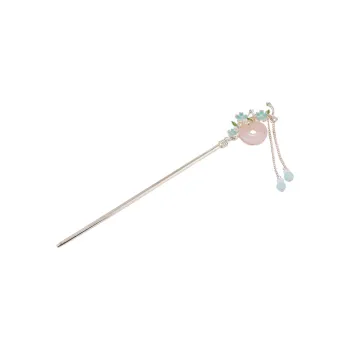 Kelanxi Alloy Hairpins Women's Silver