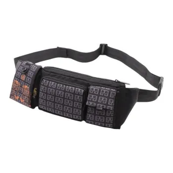 TINYAT Polyester Fanny Pack Regular Men's Black