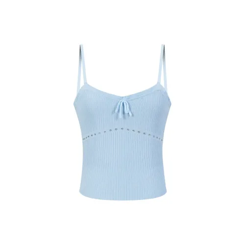 Three Quarters Camisoles Women's Blue