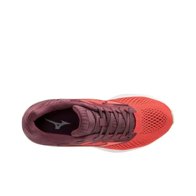 Mizuno Women's Wave Rider 23 Wide 'Red'-3