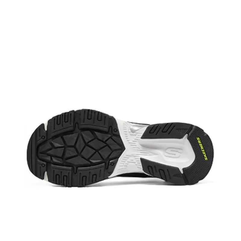 Skechers DLites Sandal 'White Black Neon Green' Women's-3