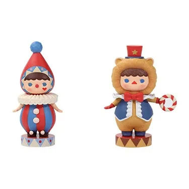 POP MART Beech Pucky Circus Collection Blind Box Products Single Mystery Box/Full Box 12 Pcs-9