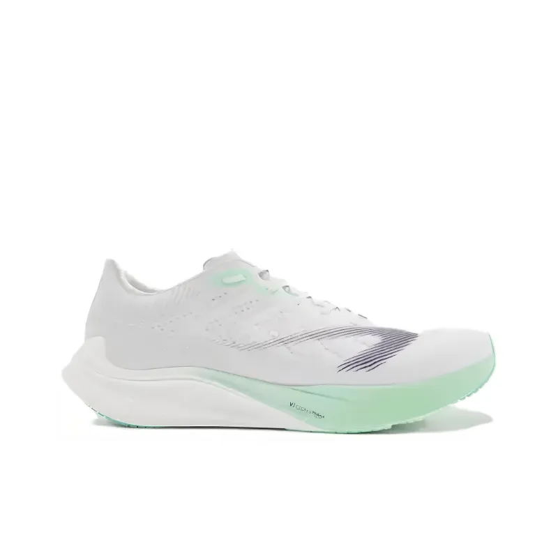 DECATHLON Durable Breathable Low Top Running Shoes Women's White Green-1
