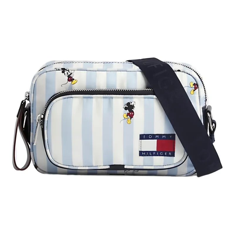 Tommy Hilfiger Disney Collaboration Polyester Camera Bag Shoulder Bag Crossbody Bag Medium Size Women's Blue White-2