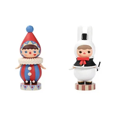POP MART Beech Pucky Circus Collection Blind Box Products Single Mystery Box/Full Box 12 Pcs-14