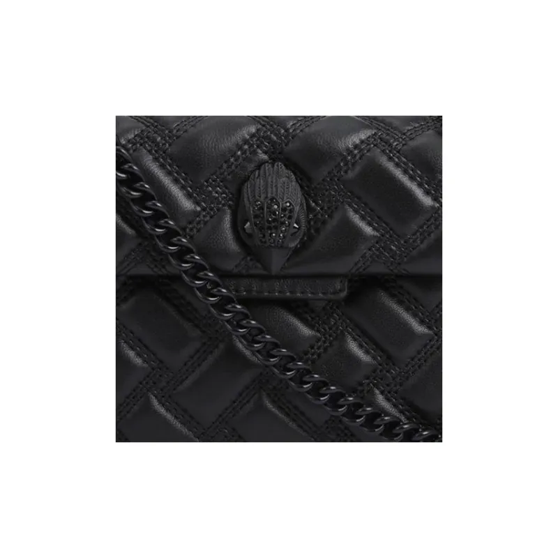 Kurt Geiger London Lambskin Shoulder Bag Crossbody Bag Mini Women's Black-5