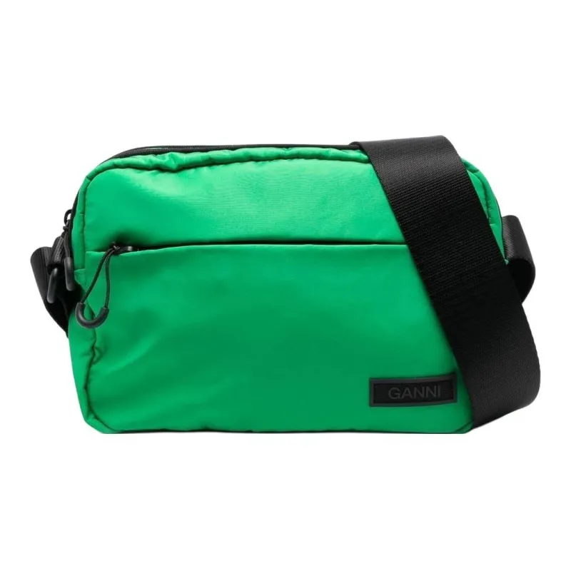 GANNI Polyester Crossbody Bag, Shoulder Bag Women's Green-1