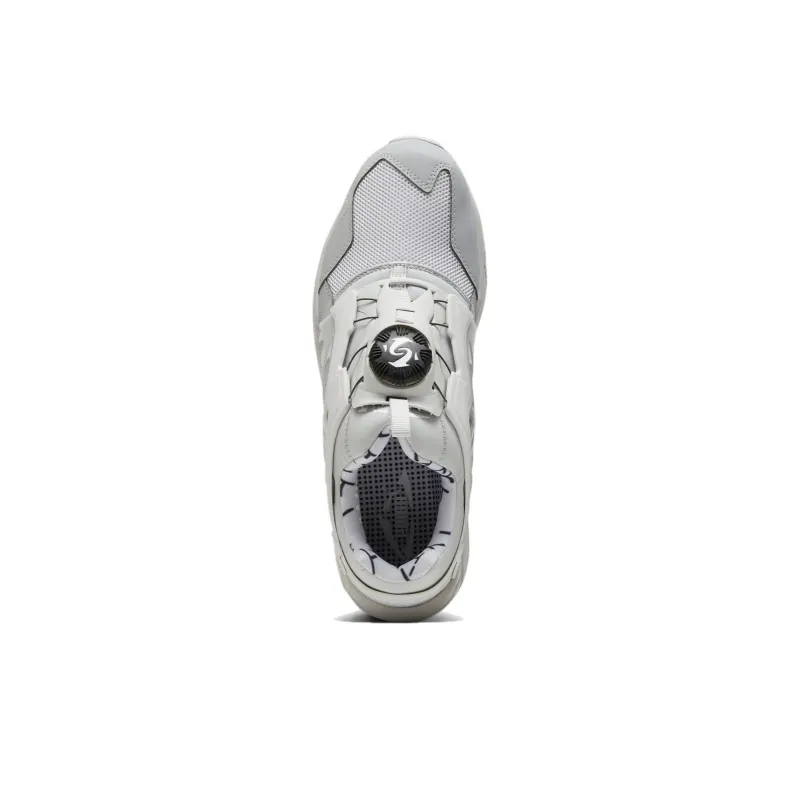 PUMA Disc Blaze Cushioning, Wear Resistant Low Top Casual Running Shoes Unisex White-3