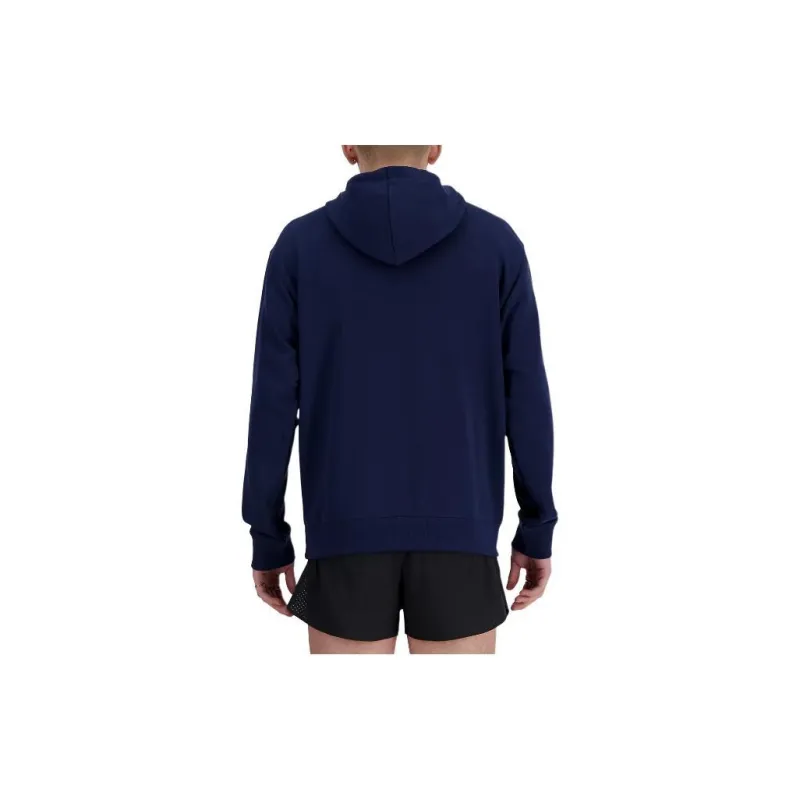 New Balance Rbc Brooklyn Half Graphic French Terry Hoodie Sweatshirt Men's Marine Blue-1