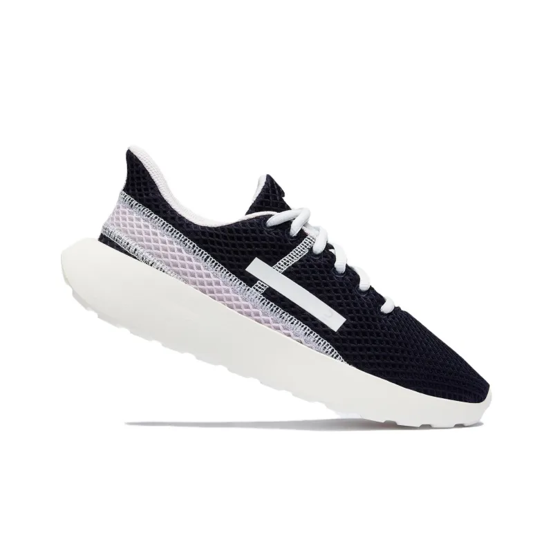 DECATHLON Klnj Be Fresh Anti Slip Wear Resistant Low Top Casual Shoes Women's Blue Black-3