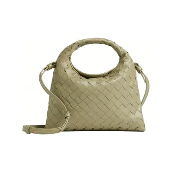 Bottega Veneta Intrecciato Calfskin Handbag Shoulder Bag Crossbody Bag Mini Women's Limestone Green