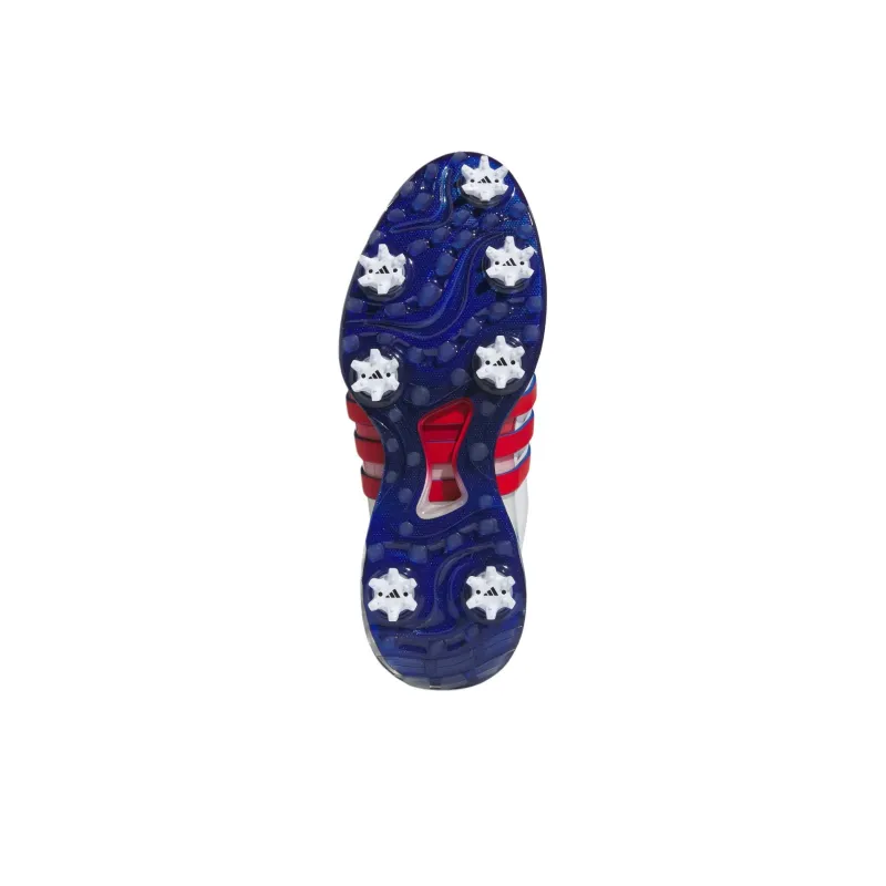 Adidas Tour360 24 Golf Cloud White Better Scarlet Royal Blue-5