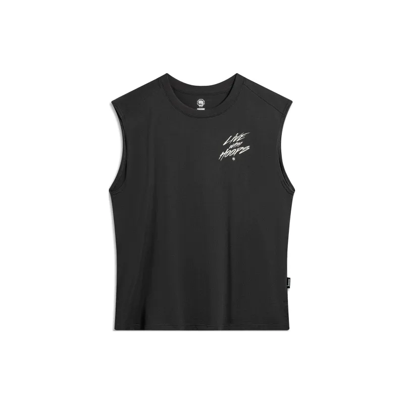 LiNing BadFive Tank Tops Men's Obsidian Gray-1