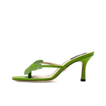 Blumarine Flip Flops 7.5cm Women's Green