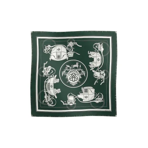 HERMES Men Silk Scarf