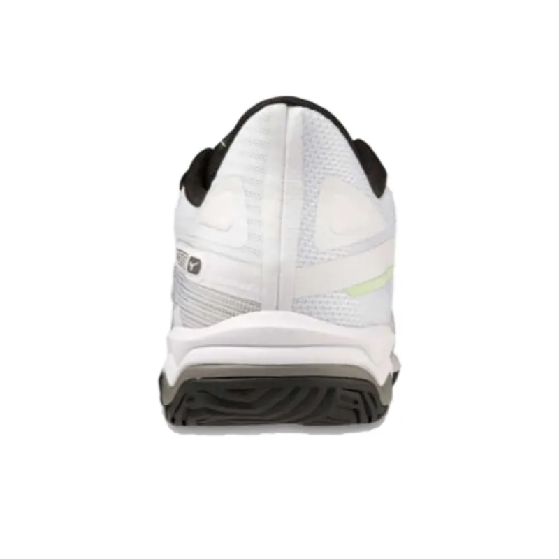 Mizuno Women's Wave Exceed Light 2 AC 'White Metallic Grey'-3
