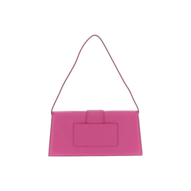 Jacquemus Leather Shoulder Bag Crossbody Bag Women's Pink-3