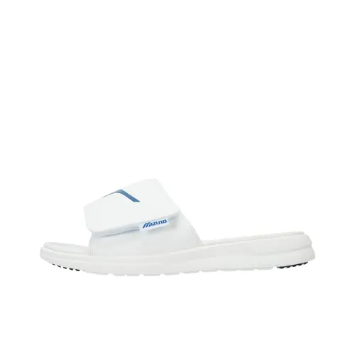 Mizuno Slide Slippers Unisex White Black