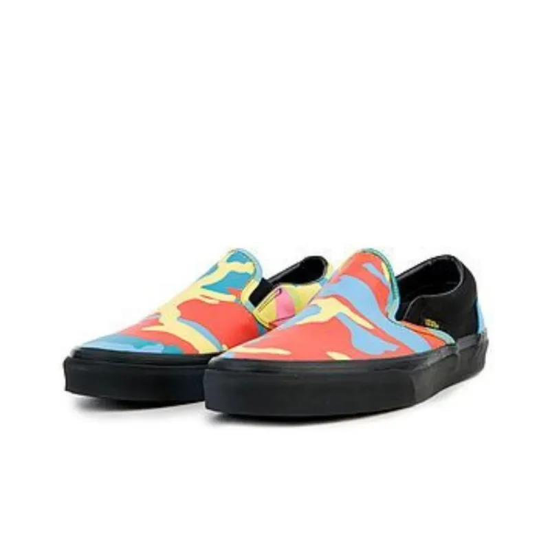 Vans Slip On Neon Camo-2