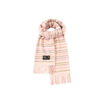 BAIJUAN Knit Scarves Unisex