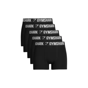 GYMSHARK BOXER Underpants Men's 5 Pack Black