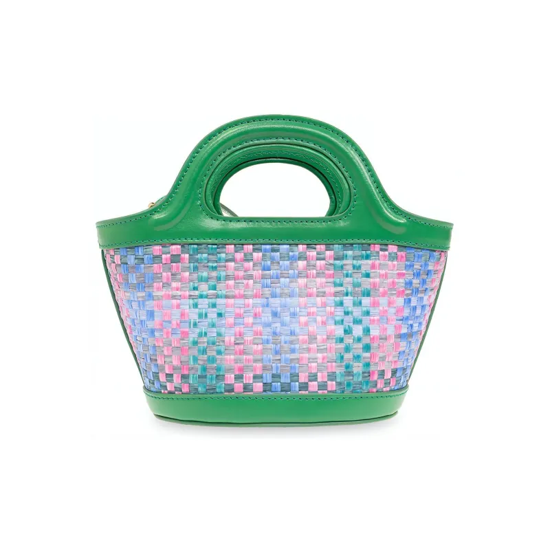 MARNI TROPICALIA Polyester Shoulder Bag Crossbody Bag Handbag Micro Women's Green-2