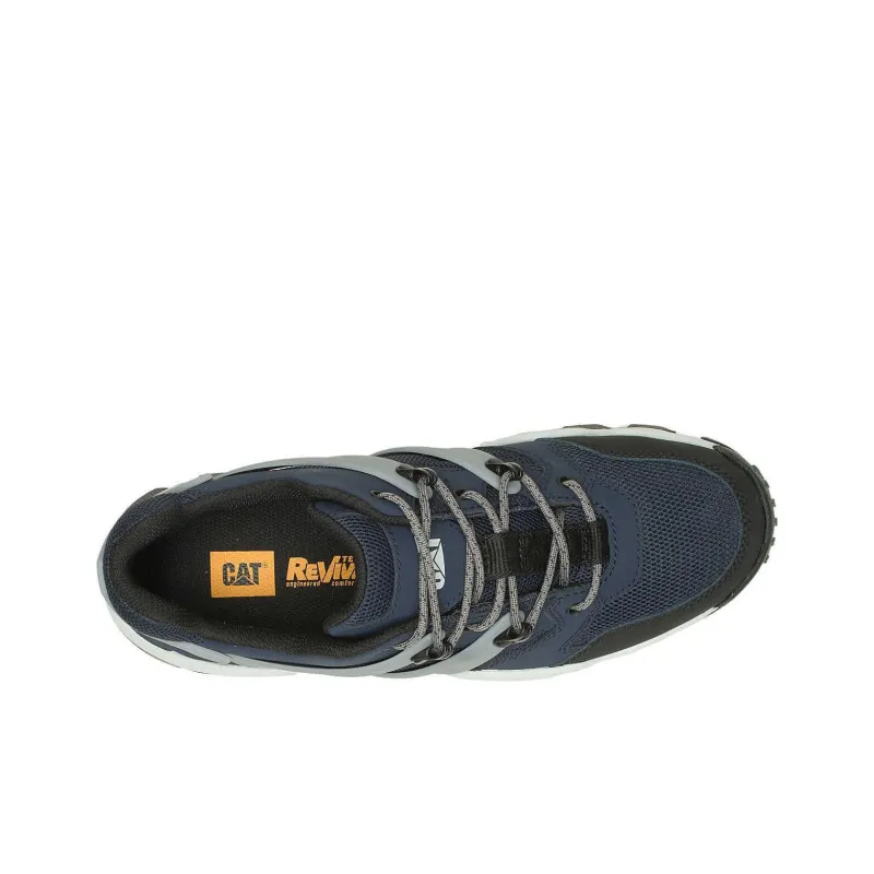 CAT Reactor Refresh Low-Top Casual Shoes Unisex Dark Blue-4
