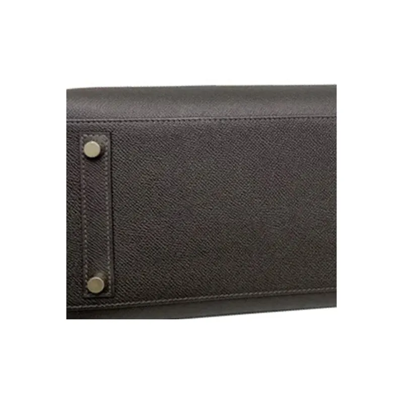 HERMES Birkin External Stitched EP Leather Birkin Bag Handbags Regular Women's 46 Ebony Wood Color-5