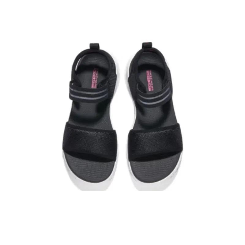 Skechers Go Glide Step Flex Sandal 'Black White' Women's-3