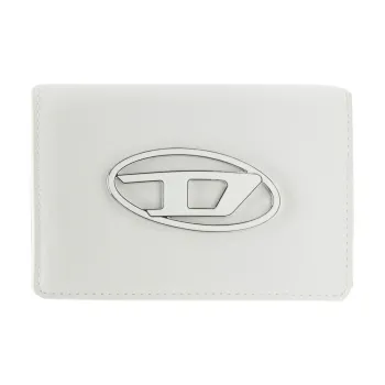 DIESEL Cow Leather Wallet Regular Women's White