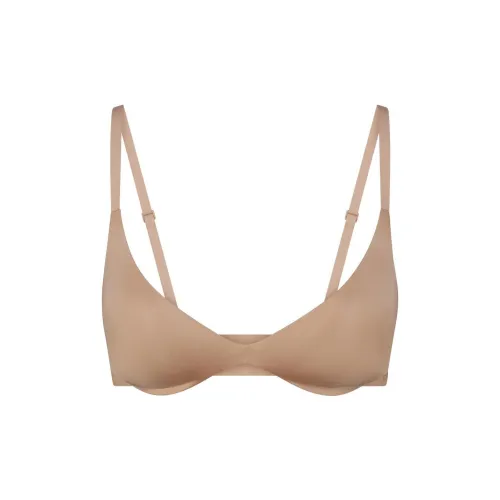 SKIMS WIRELESS FORM SUPER PUSH-UP BRA Bra Women's 1 Pack CLAY/Clay
