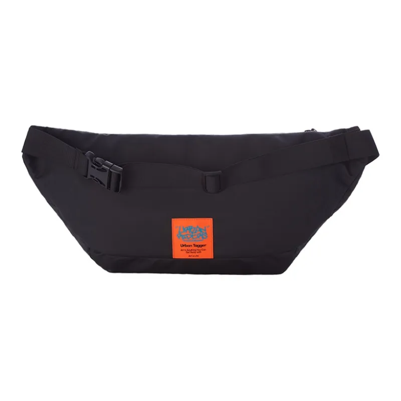 Lee Polyester Shoulder Bag, Crossbody Bag, Sling Bag, Fanny Pack Regular Unisex Black-8