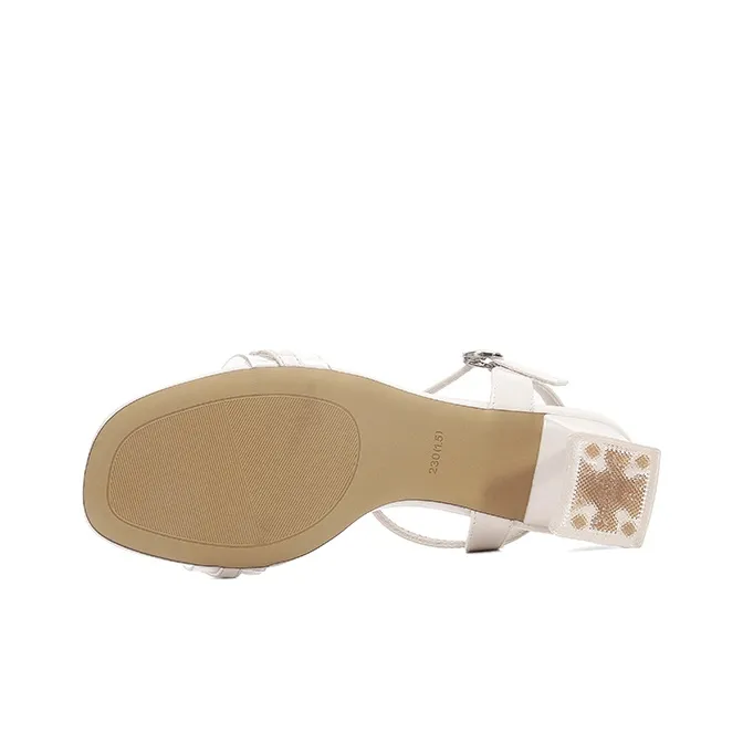 LESELE One Strap Sandals 3cm Women's-4