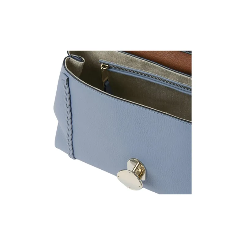 Chloe Penelope Series Grained Calfskin Portable Crossbody Bag Shoulder Bag Women's Dark Blue-4