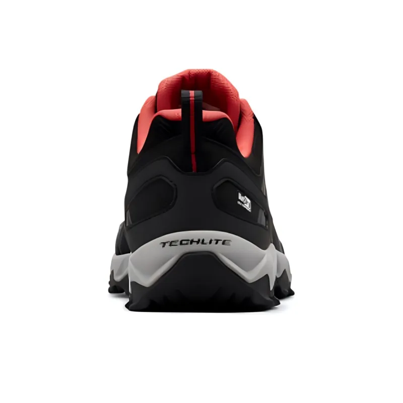 Columbia Shock Absorbers With Slip Resistant And Abrasion Resistant Properties Low Top Hiking Shoes Women's Black-4