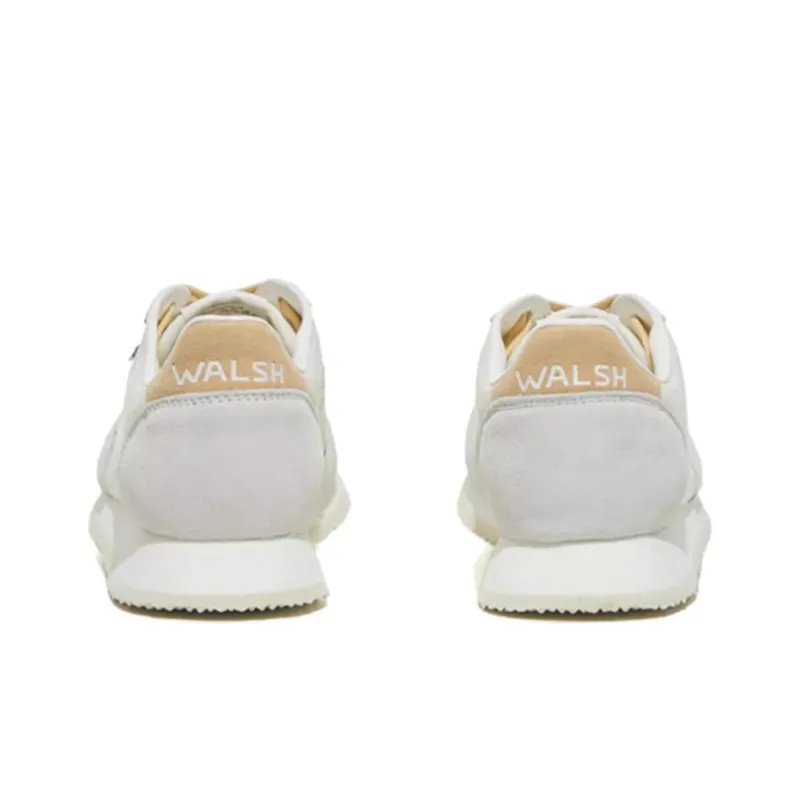 Norman Walsh Tdl Casual Shoes Unisex Low Top White/Custard-5