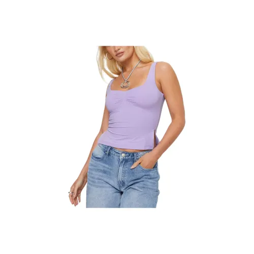 PRINCESS POLLY REHNA TOP Tank Tops Women's LILAC/Light Purple
