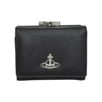 Vivienne Westwood Logo Plaque Compact Wallet