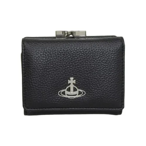 Vivienne Westwood Logo Plaque Compact Wallet